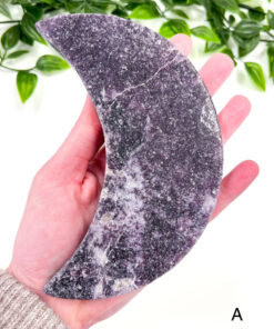 Large Lepidolite Moon