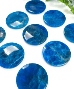 Blue Apatite Buttons