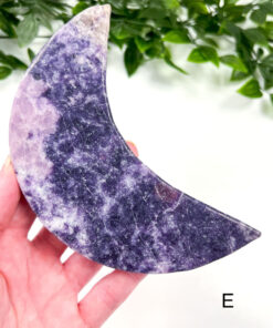 Large Lepidolite Moon