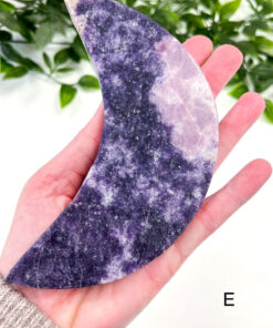 Large Lepidolite Moon