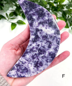 Large Lepidolite Moon