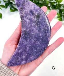 Large Lepidolite Moon