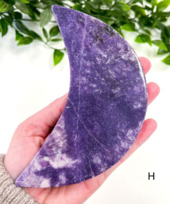 Large Lepidolite Moon