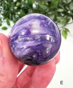 Charoite sphere