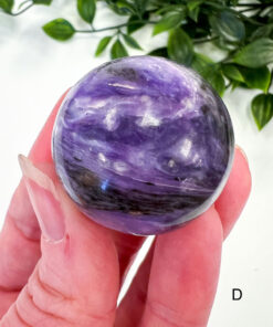 Charoite sphere