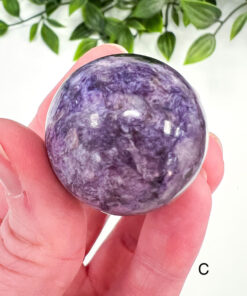 Charoite sphere