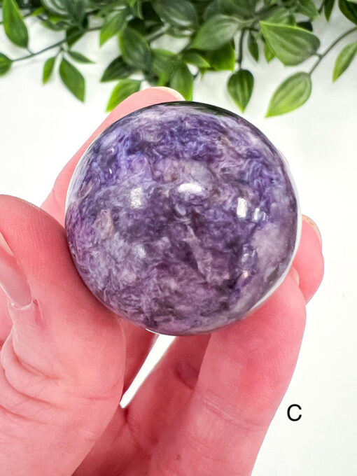 Charoite sphere