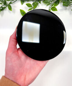 Black Obsidian scrying mirror