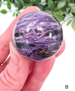 Charoite sphere