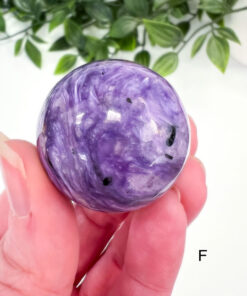 Charoite sphere