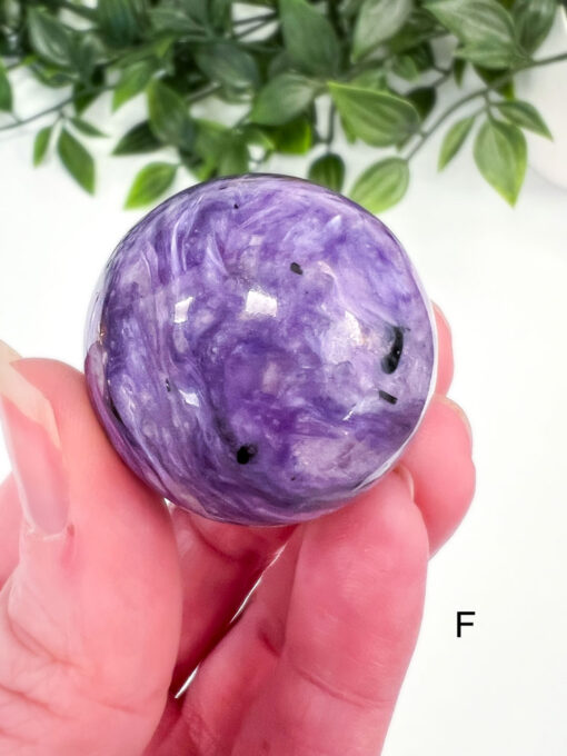 Charoite sphere