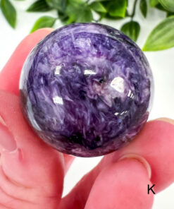 Charoite sphere