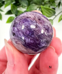 Charoite sphere