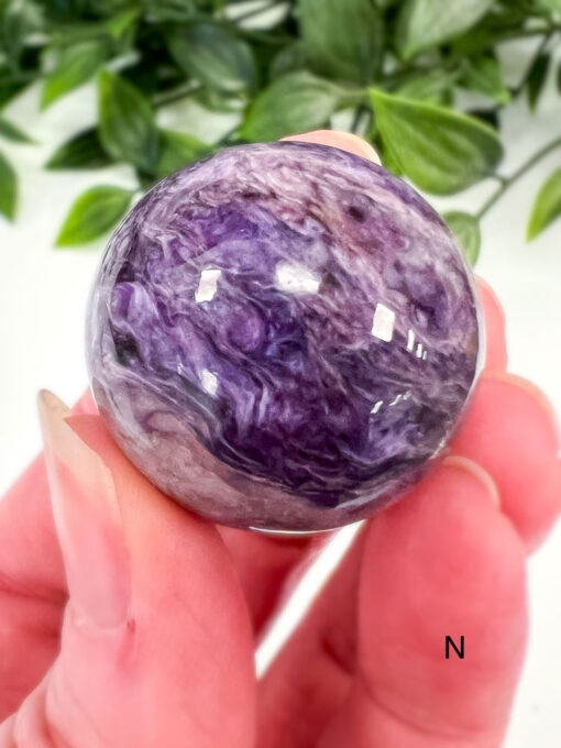 Charoite sphere