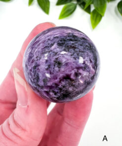 Charoite sphere