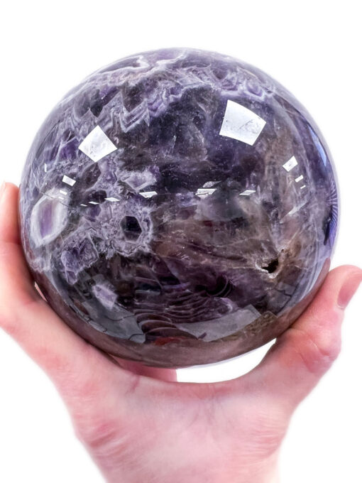 large Dream Amethyst sphere