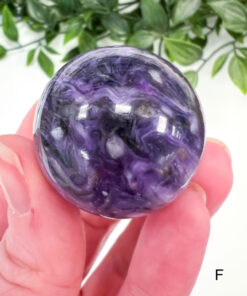 Charoite sphere