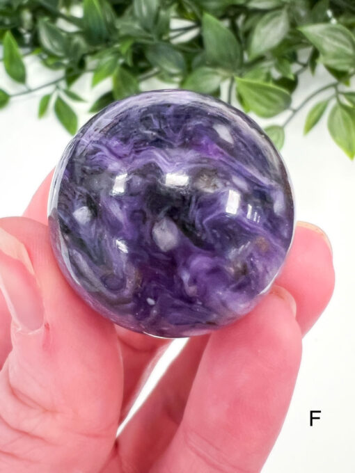 Charoite sphere