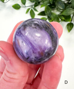 Charoite sphere