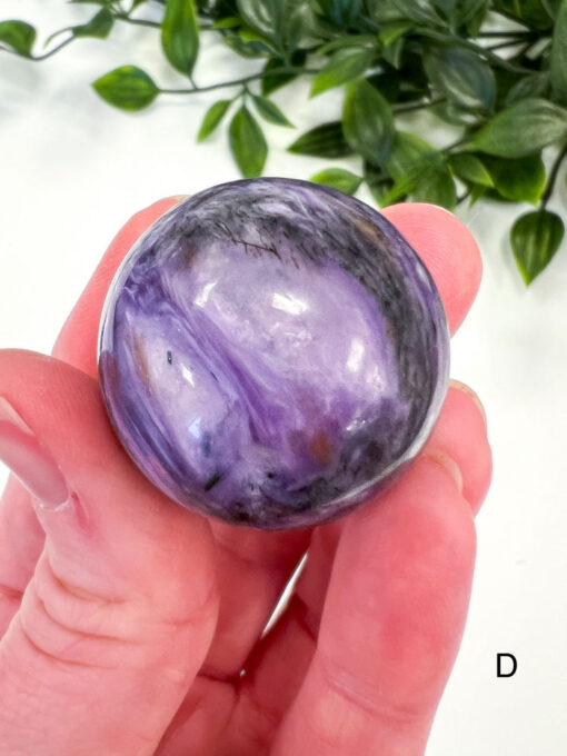 Charoite sphere