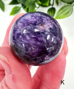 Charoite sphere