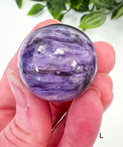 Charoite sphere