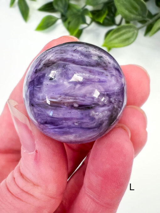 Charoite sphere