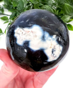 Orca Agate sphere