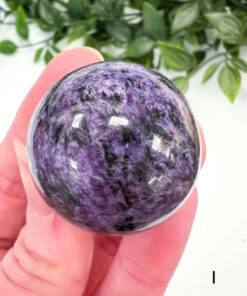 Charoite sphere