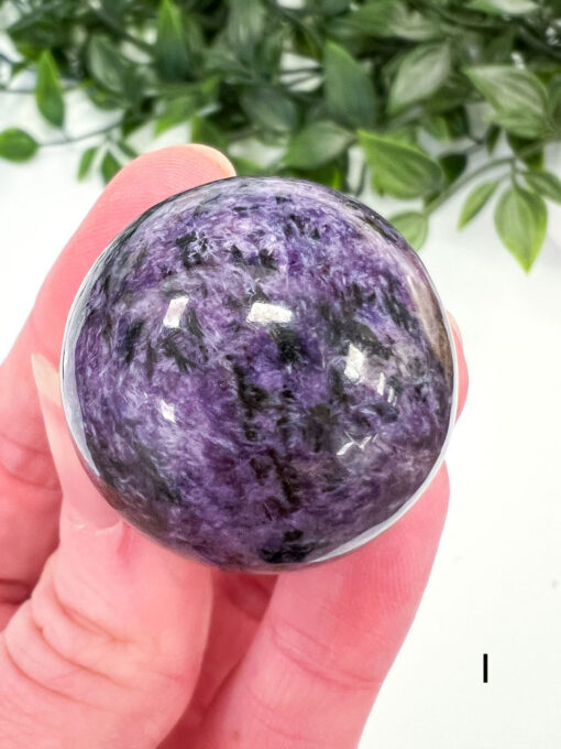 Charoite sphere