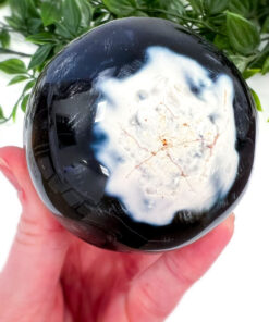 Orca Agate sphere