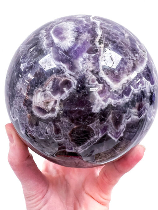 large Dream Amethyst sphere