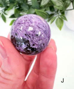 Charoite sphere