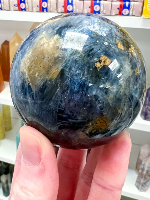 Blue Kyanite sphere