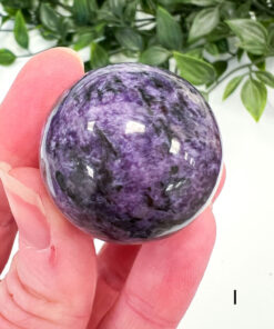 Charoite sphere