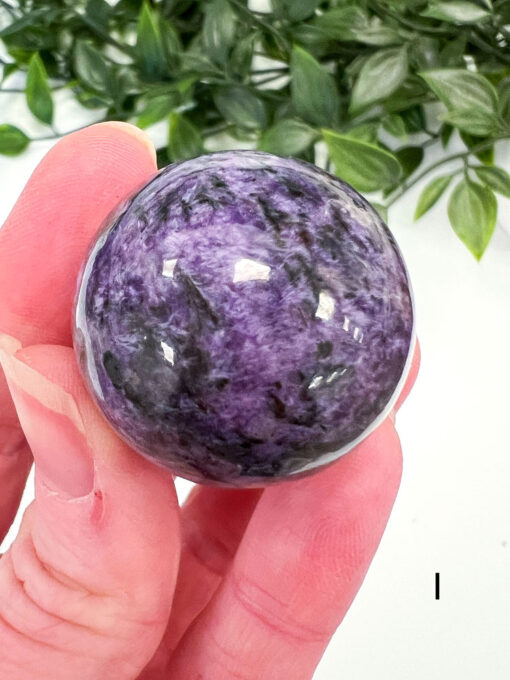 Charoite sphere