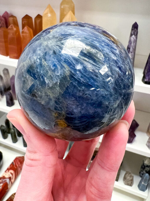 Blue Kyanite Sphere