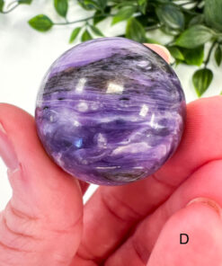 Charoite sphere