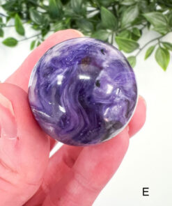 Charoite sphere