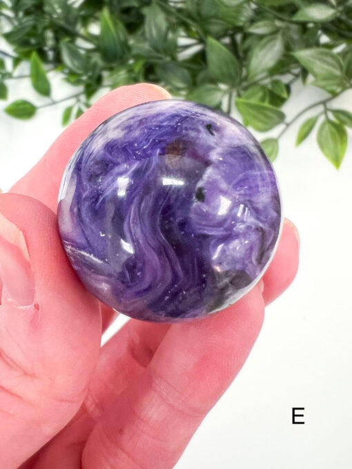 Charoite sphere