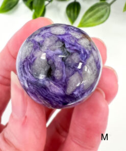 Charoite sphere