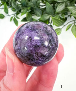 Charoite sphere