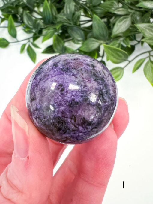 Charoite sphere