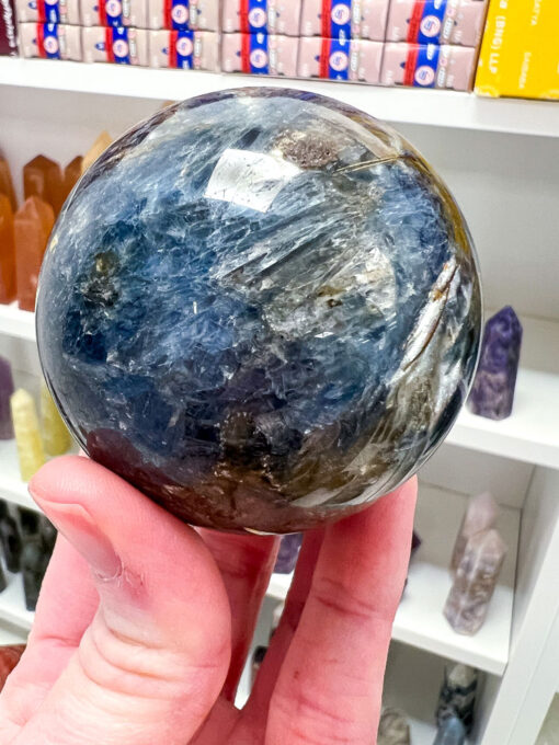 Blue Kyanite sphere