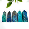 Azurite Malachite point