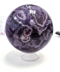 large Dream Amethyst sphere