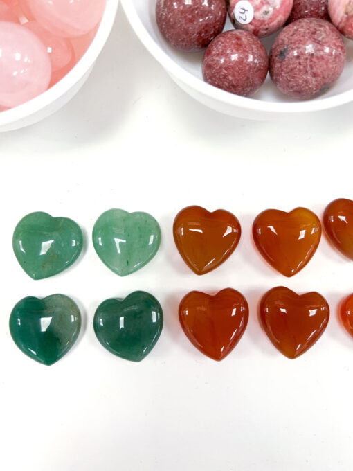 Green Aventurine heart