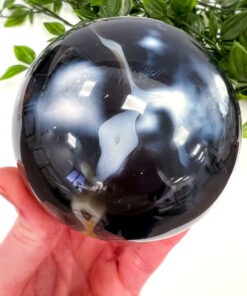 Orca Agate sphere