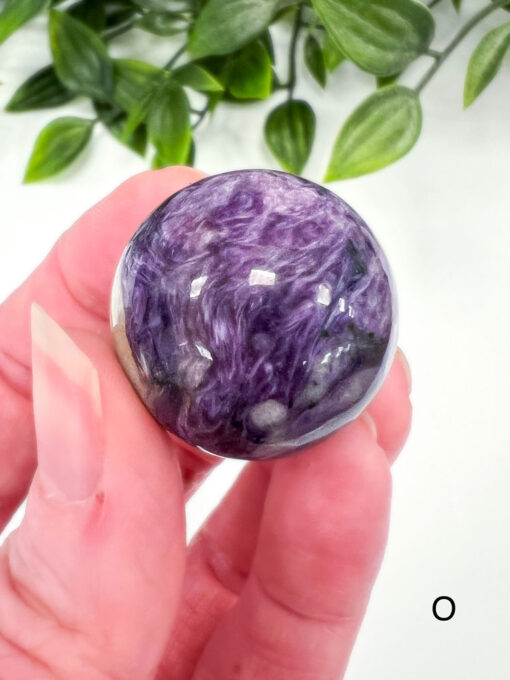 Charoite sphere