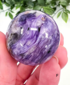 Charoite sphere